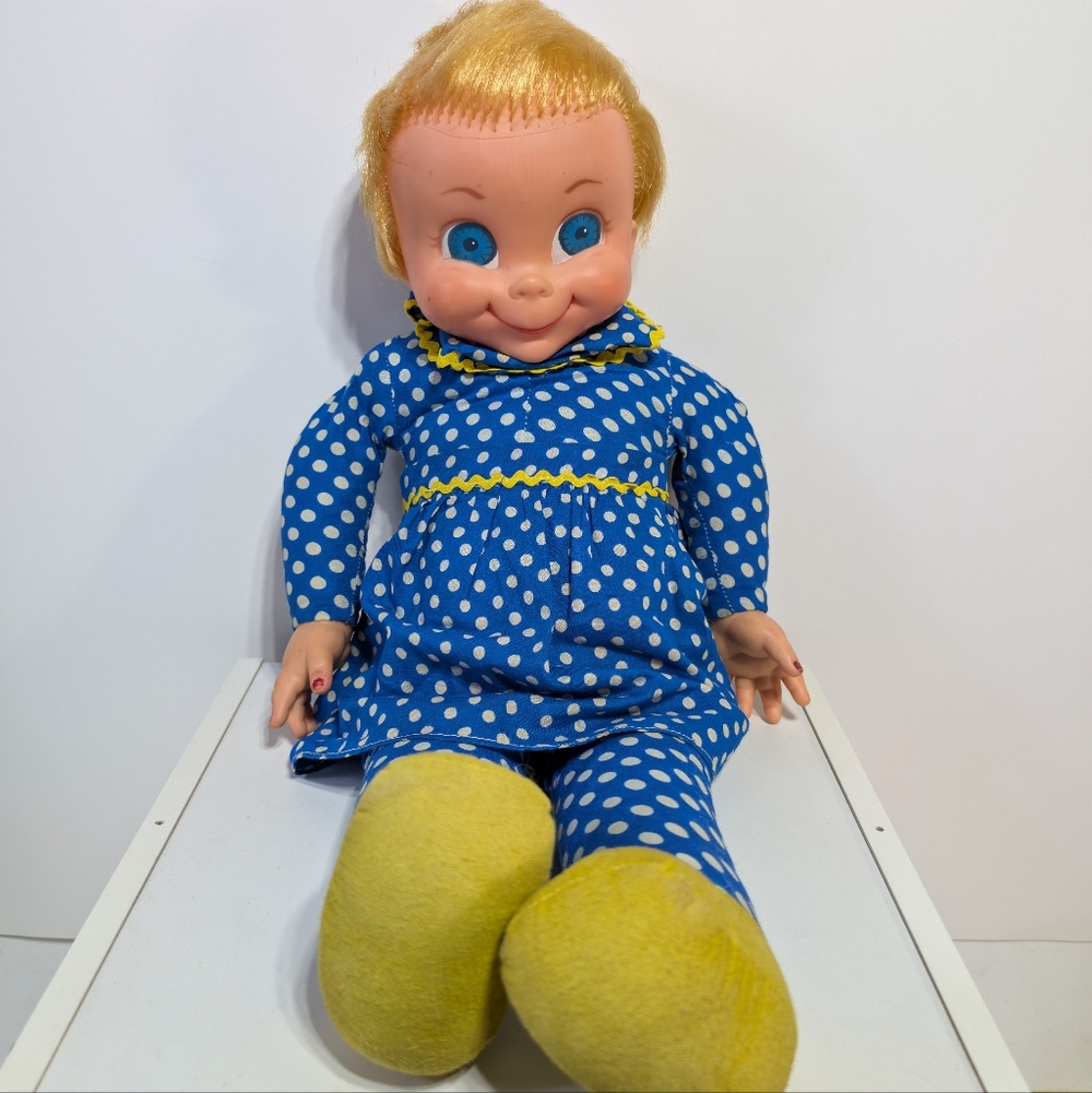Vintage Mrs. Beasley Doll 1967 MATTEL Original Does Not Talk Pull String Works